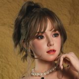 Gynoid No.23R 160cm D-Cup Silicone Sex Doll Vivi Head Deluxe/Basic Red Bikini Bath Scene