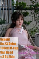 Gynoid No.23R 160cm D-Cup Silicone Sex Doll Vivi Head Deluxe/Basic Pink Dress