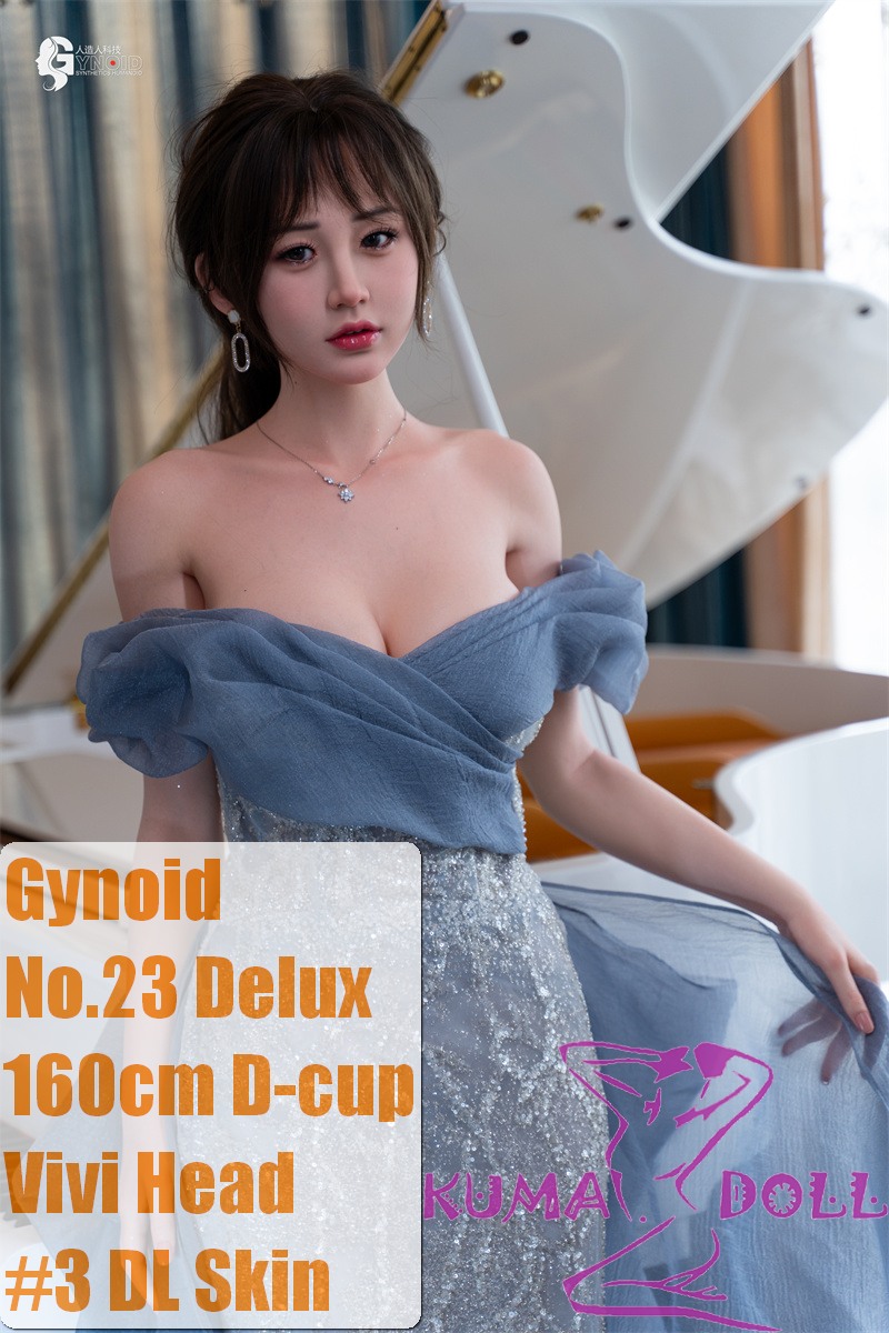 Gynoid No.23R 160cm D-Cup Silicone Sex Doll Vivi Head Deluxe/Basic Blue Evening Gown