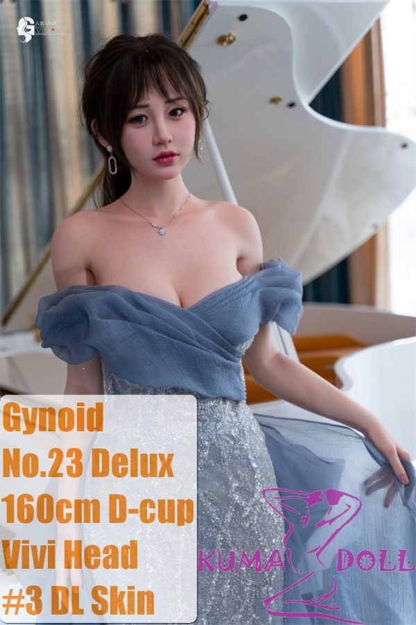Gynoid No.23R 160cm D-Cup Silicone Sex Doll Vivi Head Deluxe/Basic Blue Evening Gown