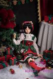 MLW Doll Full Silicone Sex Doll 127cm AA-cup Koharu Head in Christmas Outfit