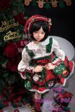 MLW Doll Full Silicone Sex Doll 127cm AA-cup Koharu Head in Christmas Outfit