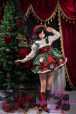 MLW Doll Full Silicone Sex Doll 127cm AA-cup Koharu Head in Christmas Outfit