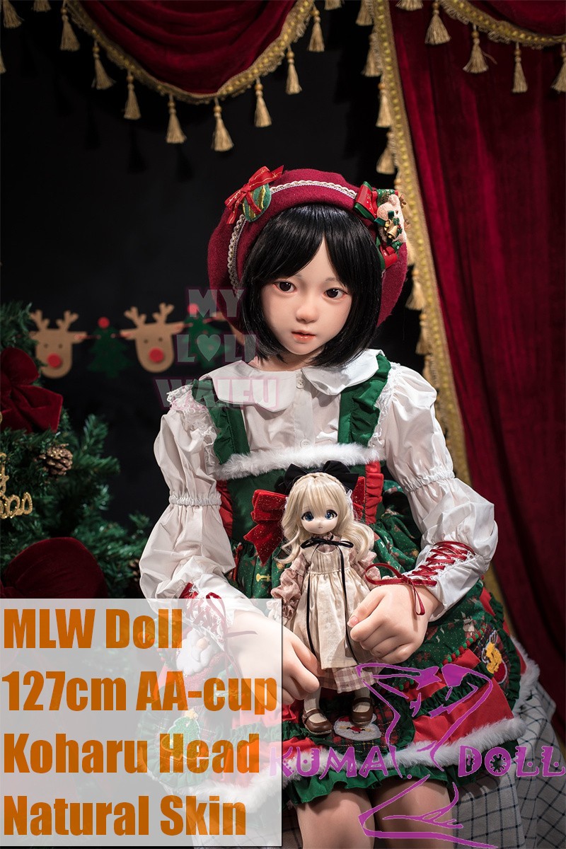 MLW Doll Full Silicone Sex Doll 127cm AA-cup Koharu Head in Christmas Outfit