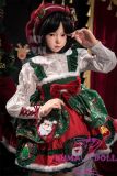 MLW Doll Full Silicone Sex Doll 127cm AA-cup Koharu Head in Christmas Outfit