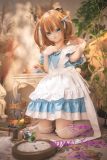 MW Girl Anime Sex Doll 115cm #013 Silicone Head – Cute Wonderland Blue Dress