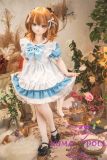MW Girl Anime Sex Doll 115cm #013 Silicone Head – Cute Wonderland Blue Dress