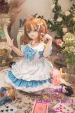 MW Girl Anime Sex Doll 115cm #013 Silicone Head – Cute Wonderland Blue Dress