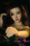 YFDOLL 156cm I-cup Xiaowei Head Real Skin Texture Full Silicion Sex Doll Red Velvet Bodysuit