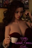 YFDOLL 156cm I-cup Xiaowei Head Real Skin Texture Full Silicion Sex Doll Red Velvet Bodysuit