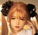 YFDOLL 156cm I-cup Shuangjiang Head Real Skin Texture Full Silicion Sex Doll School Uniform