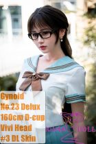 Gynoid No.23R 160cm D-Cup Silicone Sex Doll Vivi Head Deluxe/Basic Japanese Uniform