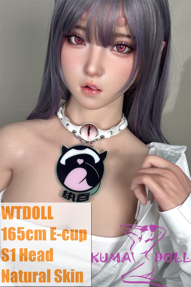 WTDOLL 165cm E-cup S1 Head Full Silicone Love Doll Realistic Skin Texture Optional Double-horn Head Design Available