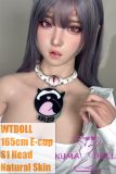 WTDOLL 165cm E-cup S1 Head Full Silicone Love Doll Realistic Skin Texture Optional Double-horn Head Design Available