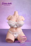 Sino Doll B49 47cm E-cup Silicone Sex Doll Without Head High-Quality Silicone Half Body Doll