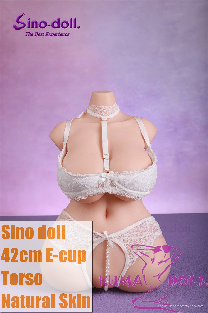 Sino Doll B43 42cm E-cup Silicone Sex Doll Without Head High-Quality Silicone Half Body Doll