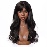 Real Lady Full Silicone Sex Doll 159cm H-cup R12 Hailey Head Black Lace Gown