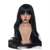 Real Lady Full Silicone Sex Doll 159cm H-cup R12 Hailey Head Black Lace Gown