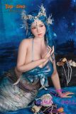 Mermaid-inspired silicone art mannequin photo