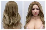 【Artist Makeup 】Top Sino Sex Doll 96cm G-cup T43b Misu head Artist Makeup Head RRS+ Makeup Selectable Mermaid Torso