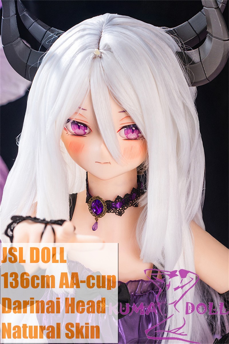 JSL DOLL 136cm AA-cup 大日奈（Darinai）PVC Head+ TPE Body Anime Succubus Doll