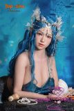 【Artist Makeup 】Top Sino Sex Doll 96cm G-cup T43b Misu head Artist Makeup Head RRS+ Makeup Selectable Mermaid Torso