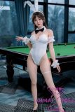 Gynoid No.23R 160cm D-Cup Silicone Sex Doll Vivi Head Deluxe/Basic Bunny Costume