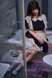 Irontech Oriental Doll 158Tcm F-Cup Silicone Sex Doll A5 Yui Head  in lace apron