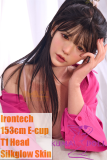 Irontech Oriental Doll 153cm E-Cup Silicone Sex Doll T1 Head – High Ponytail First Love Silicone Sex Doll