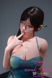 Xiamo head silicone sex doll close-up