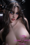 Firefly Diary 165cm C-cup Mary Head Full Silicone Sex Doll With Body Make-up Devil Horn