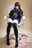 Firefly Diary 165cm C-cup Qiandao Head Full Silicone Sex Doll With Body Make-up Realistic Gamer Girl