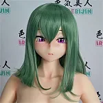 Irokebijin S-TPE Sex Doll 95cm F-cup Rico A Head in Blue Dress