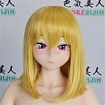Irokebijin Full Silicone Anime Sex Doll 95cm F-cup Akari Head