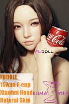 FUDOLL Sex Doll 157cm/5ft2 F-cup Xiaobei head High-grade silicone head + TPE material body Height and other options in Gray Vest