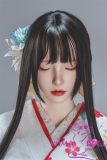 LACE DOLL 163cm H-cup 晚冰(Wanbing) Head Close Eye Version Sex Doll Body Material Customizable Japanese Kimono