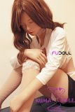 FUDOLL Sex Doll Huannai Close Eye Version head 148cm D-cup Full silicone material head and body