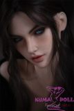 Firefly Diary 160cm G-cup Mary Head Full Silicone Sex Doll With Body Make-up in Black Bodysuit