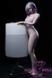 Firefly Diary 160cm G-cup Mary Head Full Silicone Sex Doll With Body Make-up Android Style Doll