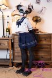 105cm silicone doll in Japanese uniform