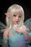 107cm silicone elf cosplay doll
