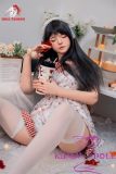 Doll Senior Meng Head 165cm B-cup Full Silicone Sex Doll Floral Dress