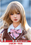 Doll Senior Meng Head 165cm B-cup Full Silicone Sex Doll Floral Dress