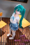 MW Girl Anime Sex Doll 85cm M039 Head Blue JK Outfit