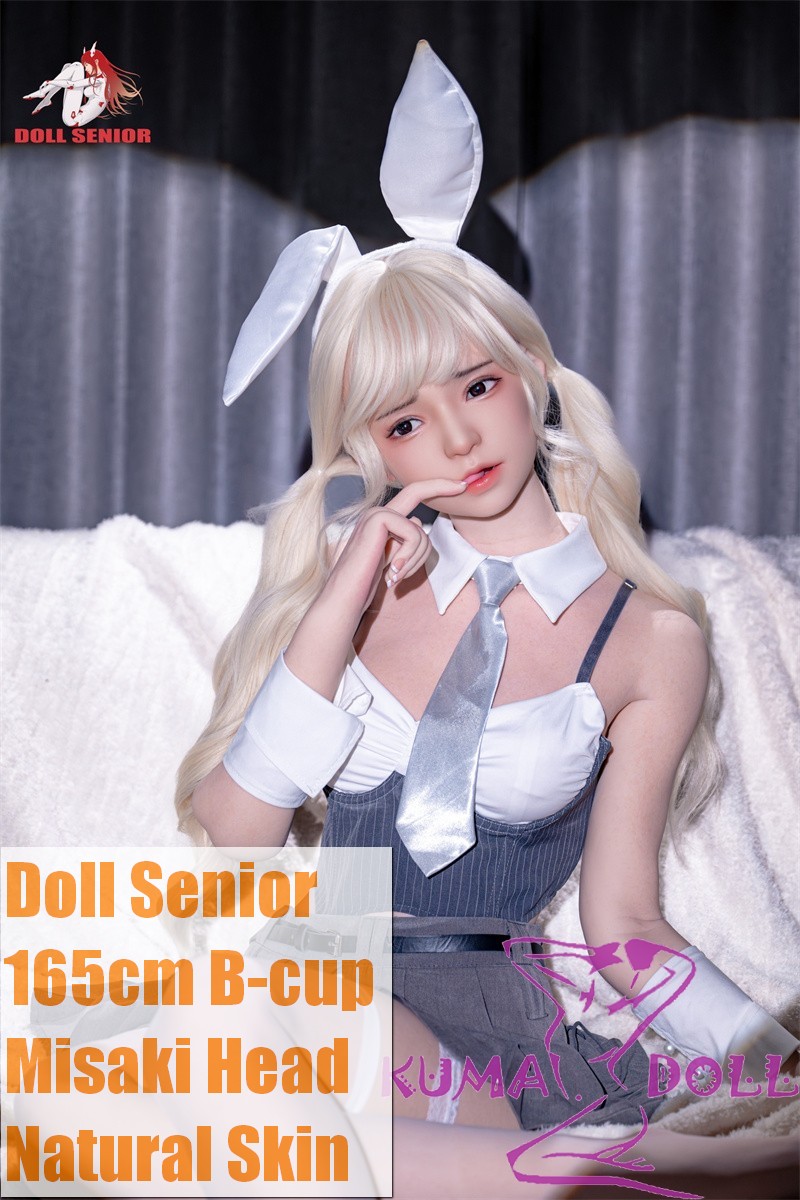 Doll Senior Misaki Head 165cm B-cup Full Silicone Sex Doll Bunny Girl Outfit