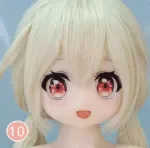 Aotume Doll Full Silicone Sex Doll K-cup 160cm with #132 Head Sleeveless White Knit Top  Cosplay Ayaka Sunohara from Miss Caretaker of Sunohara-sou