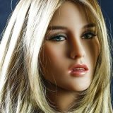 WM Doll Sex Doll 163cm H-cup #SS266 Silicone Head STPE Material Body Blond Lingerie Love Doll