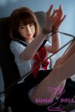 J-cute doll 137cm A-cup AGD17 head sex doll full silicone material in Sailor Outfit