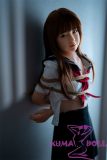 J-cute doll 137cm A-cup AGD17 head sex doll full silicone material in Sailor Outfit