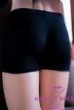 J-cute doll 137cm A-cup AGD19 head sex doll full silicone material in Pink Vest